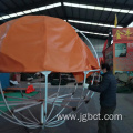 Large spherical tent customized